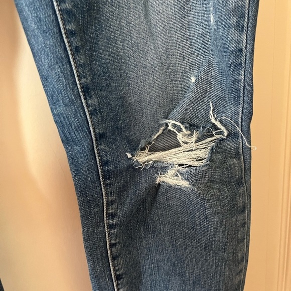 PAIGE Verdugo Crop Jeans Medium Wash Designer Run Small Women’s Size 28 - Picture 6 of 14